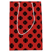 kerstcadeautassen voor kerstcadeaus voor tennisbal medium cadeauzakje (Voorkant)