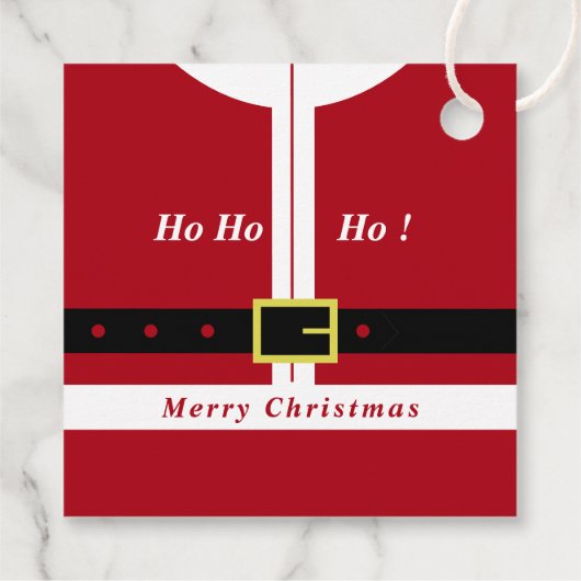 kerstcadeautassen voor kerstmis bedankjes labels (Achterkant)