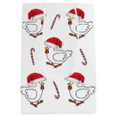 Kerstcadeautassen voor kuikens medium cadeauzakje (Achterkant)