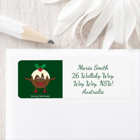 kerstcadeautekenfilm etiket (Insitu)