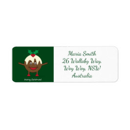 kerstcadeautekenfilm etiket