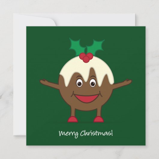 kerstcadeautekenfilm kaart (Voorkant)