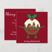 kerstcadeautekenfilm kaart (Voorkant / Achterkant)