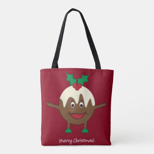 kerstcadeautekenfilm tote bag (Achterkant)