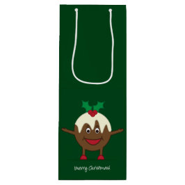 kerstcadeautekenfilm wijn cadeautas