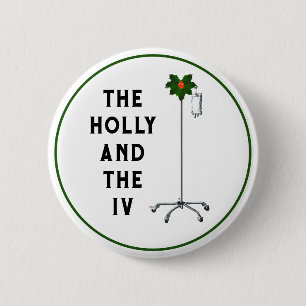 Kerstcadeautips voor verpleegkundigen ronde button 5,7 cm
