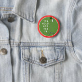 Kerstcadeautips voor verpleegsters ronde button 5,7 cm (In situ)