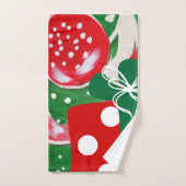 kerstcadeautje bad handdoek (Handdoek)