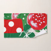 kerstcadeautje bad handdoek (Handdoek)