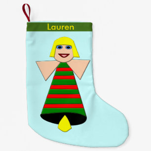 kerstcadeautje Bell Aangepast kerstfeest stoppen Kleine Kerstsok