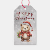 kerstcadeautje cadeaulabel (Voorkant)