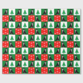 kerstcadeautje cadeaupapier (Vlak)