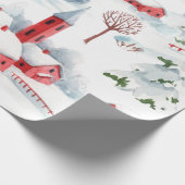 kerstcadeautje cadeaupapier (Hoek)