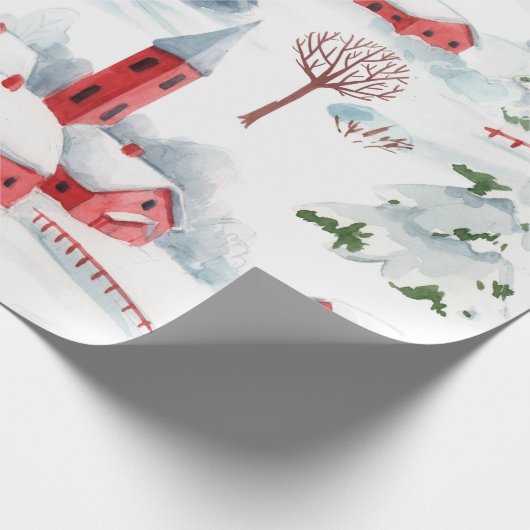 kerstcadeautje cadeaupapier (Hoek)