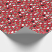 kerstcadeautje cadeaupapier (Hoek)