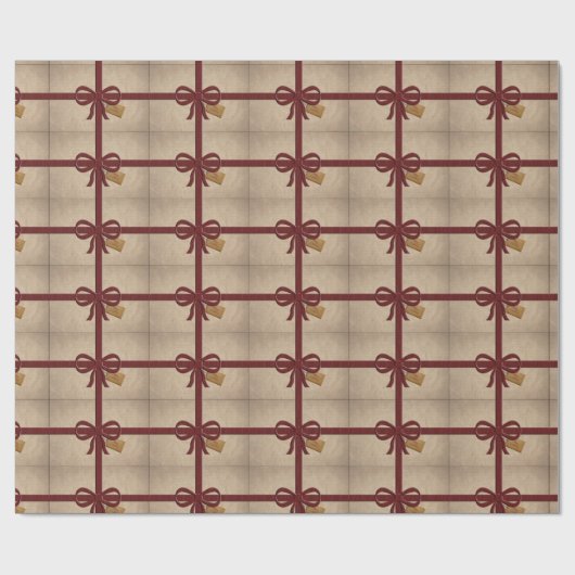 kerstcadeautje cadeaupapier (Vlak)