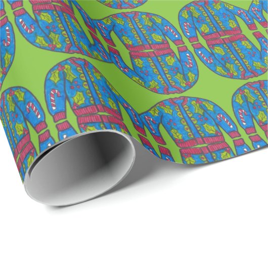 kerstcadeautje cadeaupapier (Rol Hoek)