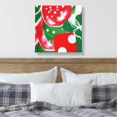 kerstcadeautje canvas afdruk (Insitu (Slaapkamer))
