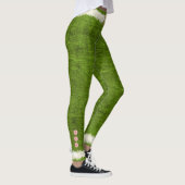 kerstcadeautje Elf Costume Green Holiday Fun Leggings (Rechts)