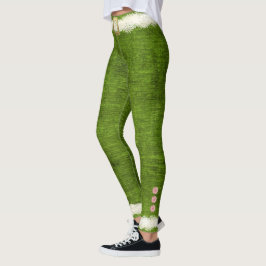 kerstcadeautje Elf Costume Green Holiday Fun Leggings
