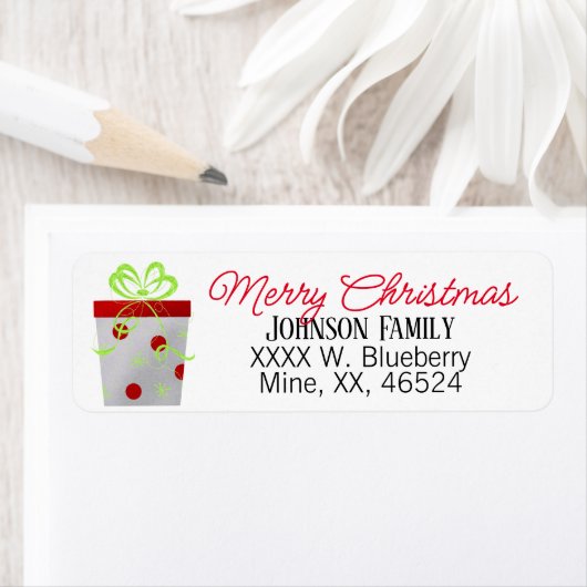 kerstcadeautje etiket (Insitu)