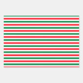 kerstcadeautje - feestelijke kerstpatronen inpakpapier vel (Voorkant 2)