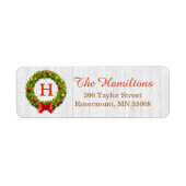 kerstcadeautje Gezinsfeestdag Etiket (Voorkant)