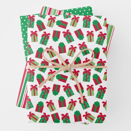 kerstcadeautje inpakpapier vel (In situ)