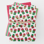 kerstcadeautje inpakpapier vel (In situ)