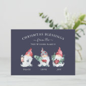 kerstcadeautje Kaart voor feestdag (Staand voorkant)