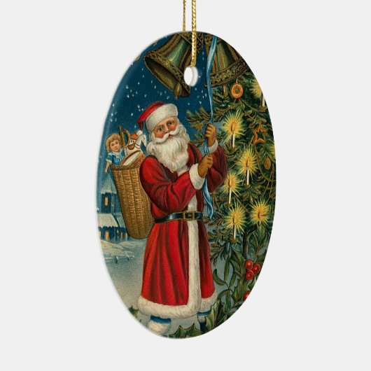 kerstcadeautje keramisch ornament (Rechts)