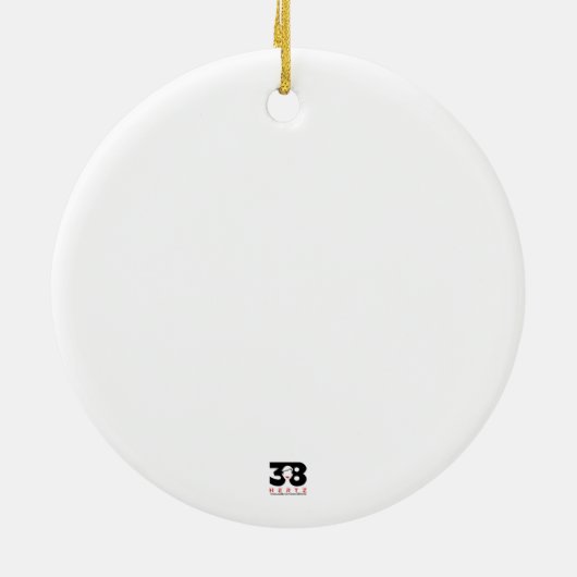 kerstcadeautje keramisch ornament (Achterkant)