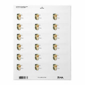  kerstcadeautje Label (Full Sheet)