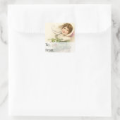  kerstcadeautje Label (Tas)