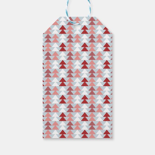 kerstcadeautje Label met kerstcadeau Cadeaulabel (Achterkant)