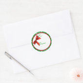 kerstcadeautje Label sticker (Envelop)