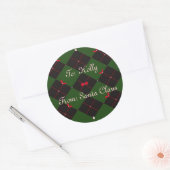 kerstcadeautje Label sticker (Envelop)