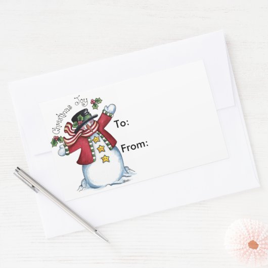 kerstcadeautje - Labels met cadeautjes (Envelop)