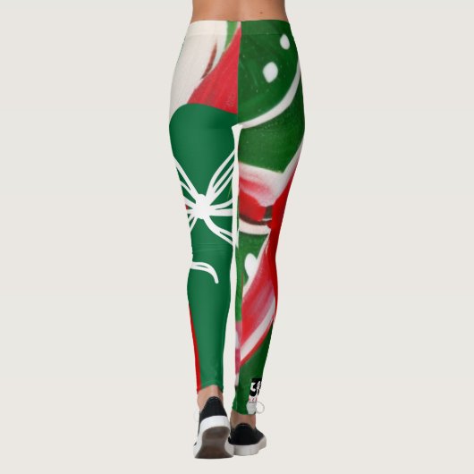 kerstcadeautje leggings (Achterkant)