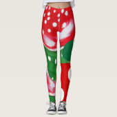 kerstcadeautje leggings (Voorkant)