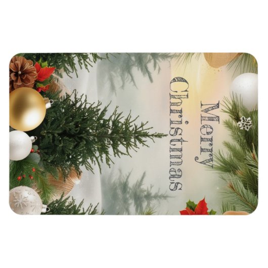 kerstcadeautje magneet (Horizontaal)