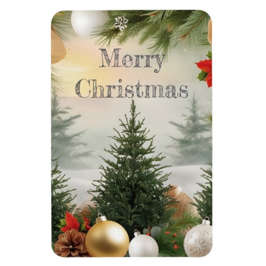 kerstcadeautje magneet (Verticaal)