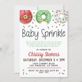 kerstcadeautje met Baby Sprinkle Kaart