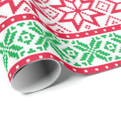 kerstcadeautje met een Ugly sweater Cadeaupapier (Rol Hoek)