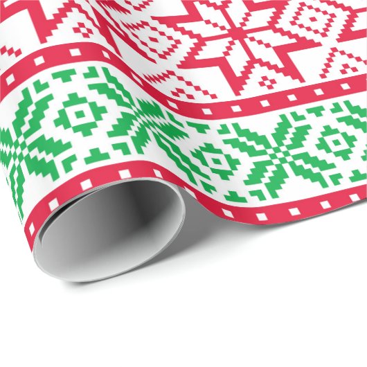 kerstcadeautje met een Ugly sweater Cadeaupapier (Rol Hoek)