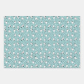 kerstcadeautje met gemengde kerstcadeautjes - Sant Inpakpapier Vel (Voorkant)