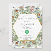 kerstcadeautje met gouden bruiloft kaart (Voorkant)