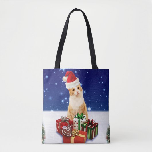 kerstcadeautje met kerstcadeau tote bag (Voorkant)