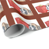 kerstcadeautje met kerstcadeaus voor kerstcadeaus cadeaupapier (Rol Hoek)