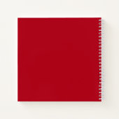 kerstcadeautje met kerstcadeautje notitieboek (Achterkant)